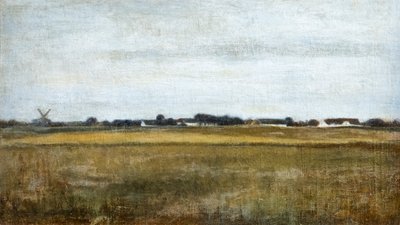 Paysage de Virum près de Frederiksdal, été - Vilhelm Hammershoi