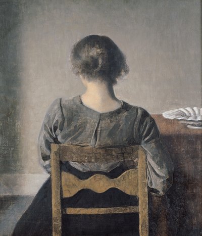 Repos - Vilhelm Hammershoi