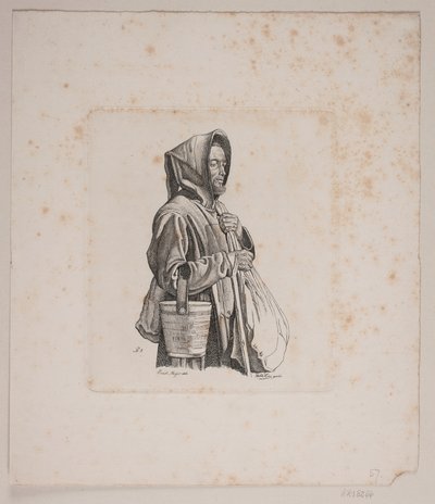 Un moine mendiant - Vilhelm Kyhn