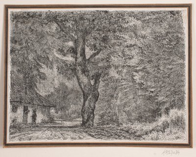 Maison dans la forêt - Vilhelm Kyhn