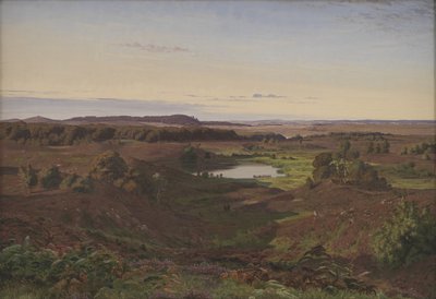 Paysage dans le nord de la Zélande. Après-midi - Vilhelm Kyhn
