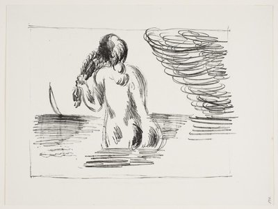 Fille se baignant - Vilhelm Lundstrøm
