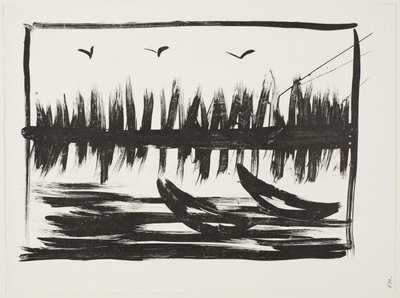 Rivage du lac - Vilhelm Lundstrøm