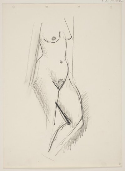 Femme nue debout, tournée vers la droite - Vilhelm Lundstrøm