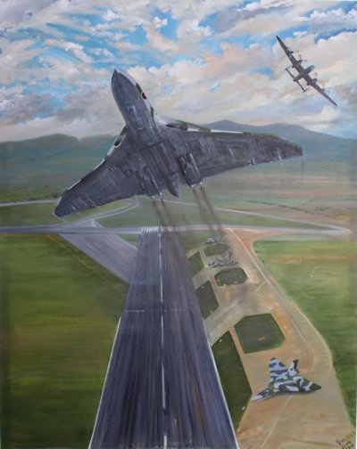 Avro Legends, 2024 (huile sur toile) - Vincent Alexander Booth