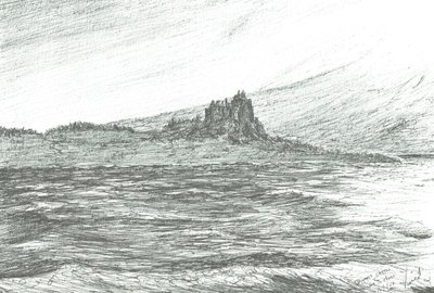 Château de Duart depuis le ferry - Vincent Alexander Booth