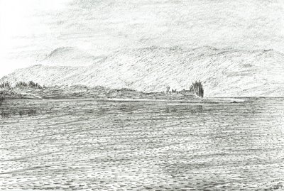 Château de Duart depuis un ferry, 2007 - Vincent Alexander Booth