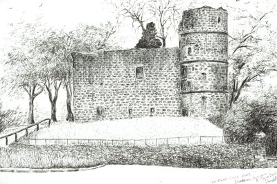 Ruine à Strathaven, 2012 - Vincent Alexander Booth