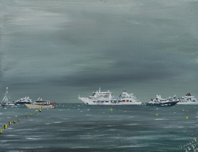 Navires et bateaux à Cannes, 2014 - Vincent Alexander Booth