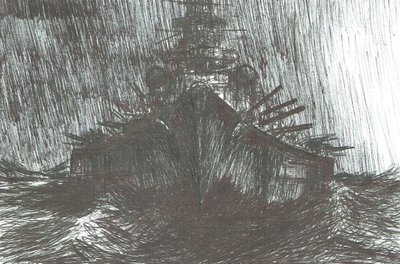 Tirpitz par gros temps, 1942, 2004 - Vincent Alexander Booth