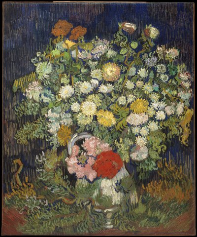 Bouquet de fleurs dans un vase - Vincent van Gogh