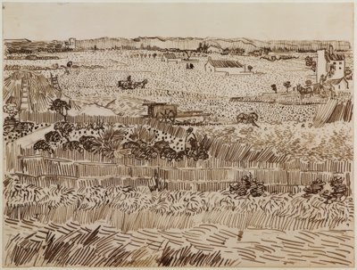 La moisson - Vincent van Gogh