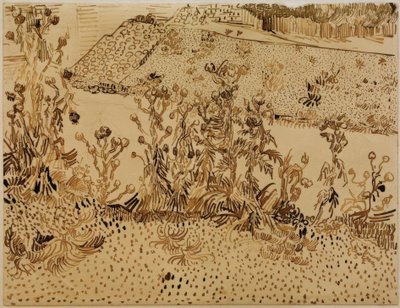 Chardons au bord de la route - Vincent van Gogh