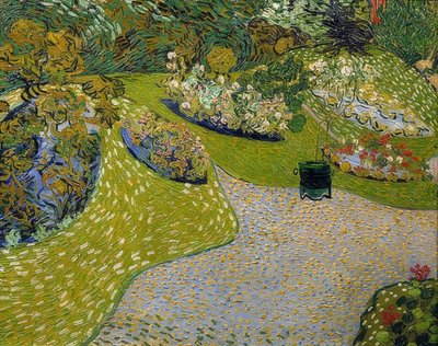 Jardin à Auvers - Vincent van Gogh