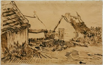 Maisons à Les Saintes-Maries-de-la-Mer - Vincent van Gogh