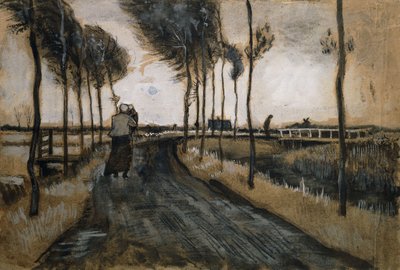Paysage avec femme et enfant, 1883 - Vincent van Gogh
