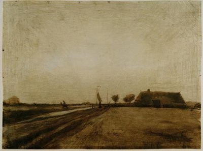 Paysage à Drenthe - Vincent van Gogh