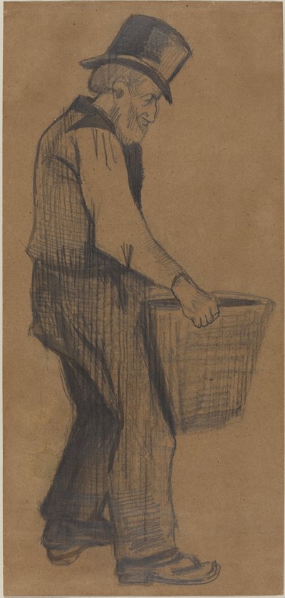 Vieil homme portant un seau, 1882 - Vincent van Gogh