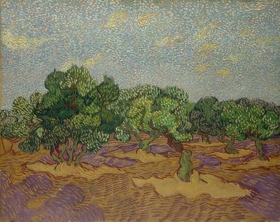 Oliviers, 1889 - Vincent van Gogh