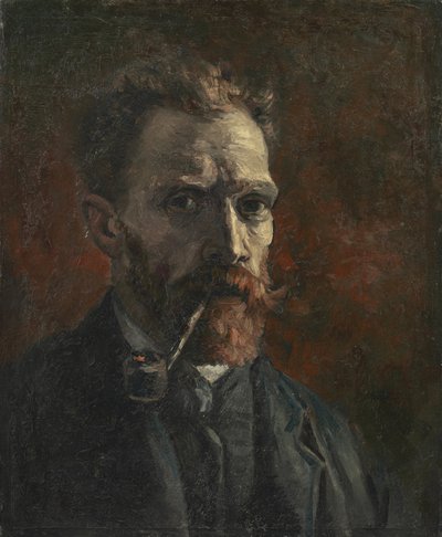 Autoportrait avec pipe - Vincent van Gogh
