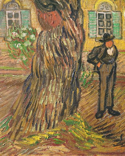 Hôpital Saint-Paul, Saint-Rémy (détail) - Vincent van Gogh