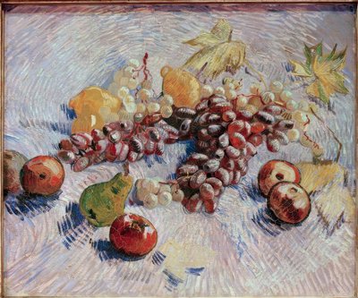 Nature morte avec raisins, pommes, citrons et poire - Vincent van Gogh