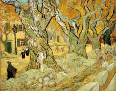 Travailleurs de rue à Saint-Remy - Vincent van Gogh
