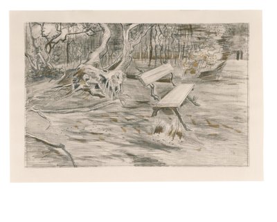 Le Banc, 1882 - Vincent van Gogh