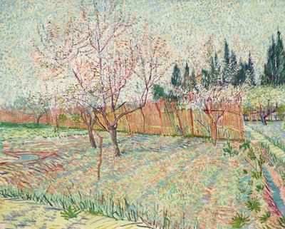 Verger avec cyprès - Vincent van Gogh