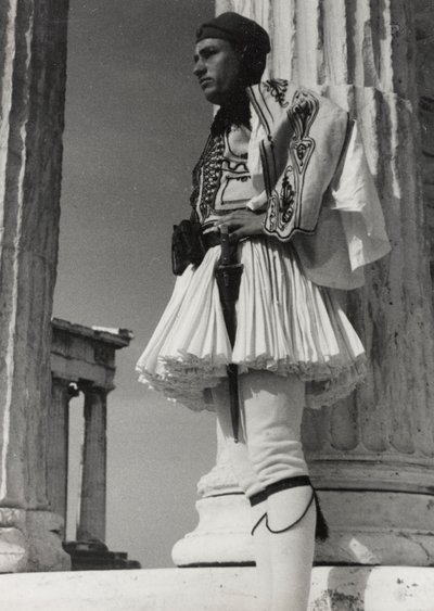 Soldat grec sur l