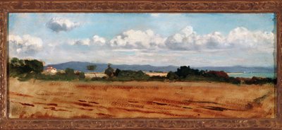 Paysage avec nuages à Castiglioncello - Vincenzo Cabianca