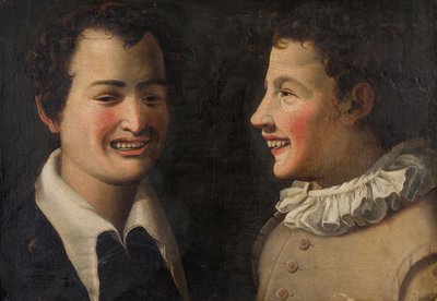Deux jeunes garçons riant, seconde moitié du 16e siècle - Vincenzo Campi