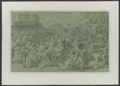 Enlèvement des Sabines, vers 1820 - Vincenzo Camuccini