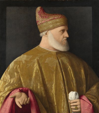 Portrait du doge, Andrea Gritti - Vincenzo Catena