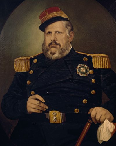Portrait de Ferdinand II des Deux-Siciles - Vincenzo De Mita