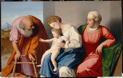 Sainte Famille avec Sainte Anne - Vincenzo di Biagio Catena