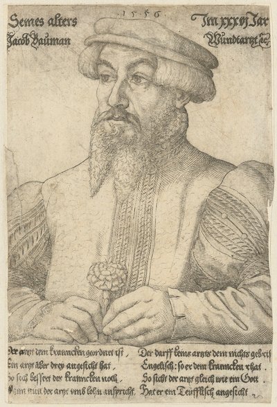 Portrait de Jakob Baumann - Virgil Solis