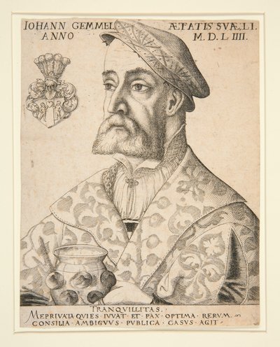Portrait de Joannes Gemmel - Virgil Solis
