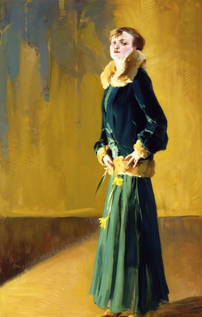 La Dame en Vert - Virgilio Constantini