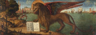 Le Lion de Saint Marc, par Carpaccio, Vittore (1460-1526) - Vittore Carpaccio