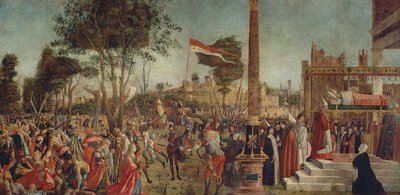 Le Martyre des Pèlerins et les Funérailles de Sainte Ursule, du Cycle de Sainte Ursule - Vittore Carpaccio