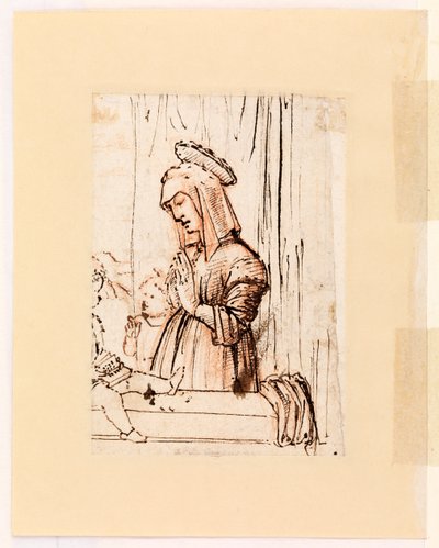 Vierge adorant l