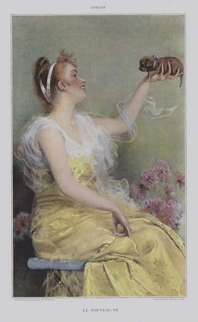 Le Nouveau-Né - Vittorio Matteo Corcos