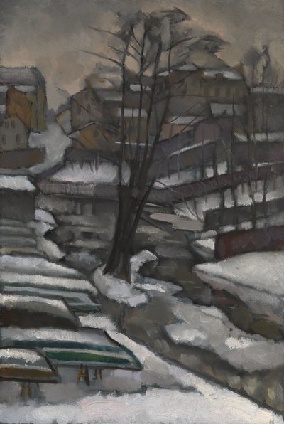Saint-Pétersbourg en hiver - Daniel Vladimir Baranoff Rossine
