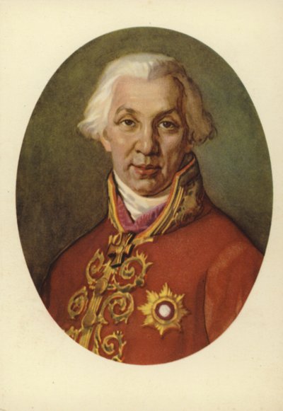 Gavrila Derjavine, poète russe - Vladimir Lukich Borovikovsky
