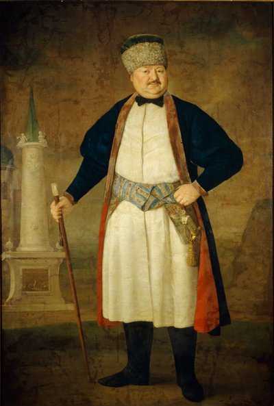 Portrait de Pavel Yakovlevich Rudenko, 1778 - Vladimir Lukich Borovikovsky