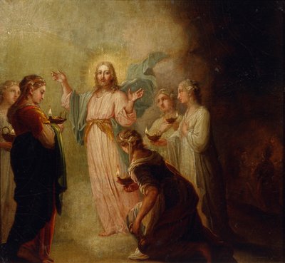 La parabole des vierges sages et folles - Vladimir Lukich Borovikovsky