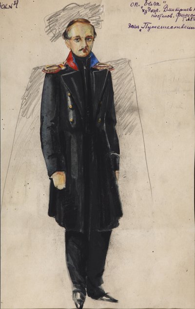 Lermontov. Costume pour l