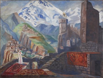 Décor de scène pour l