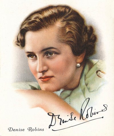 Denise Robins, 1937 - WD and HO Wills